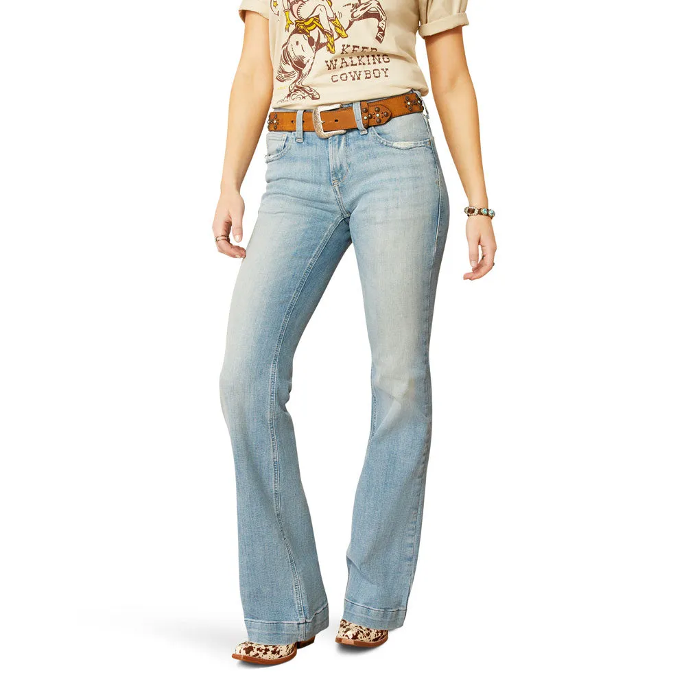 10051836 Ariat Women's Perfect Rise Nia Slim Trouser Jeans - Albuquerque