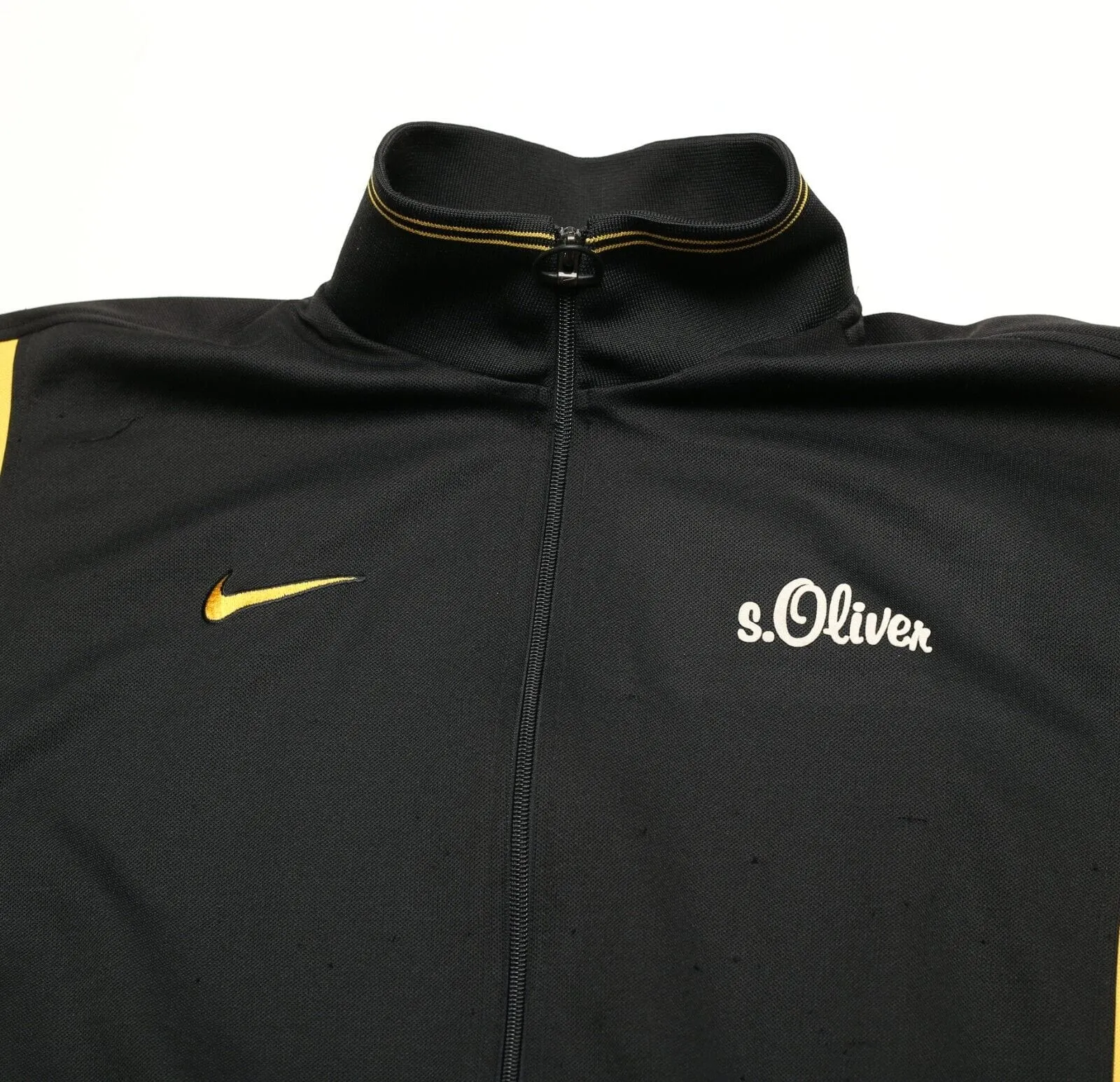 1998/00 BORUSSIA DORTMUND Vintage Retro Nike Football Hoodie (L)