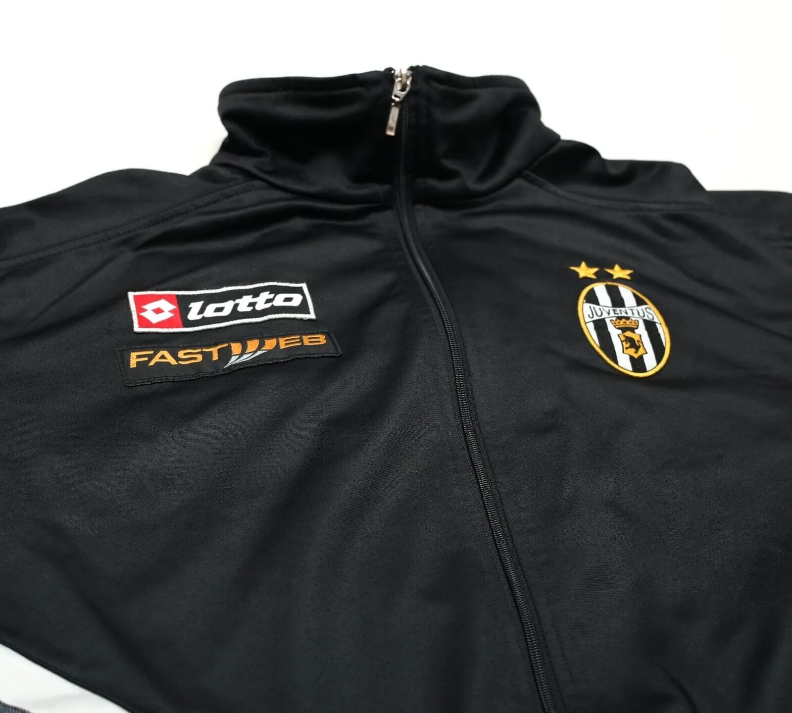 2002/03 JUVENTUS Vintage Lotto Track Top Jacket (S/M) Del Piero, Nedved Era