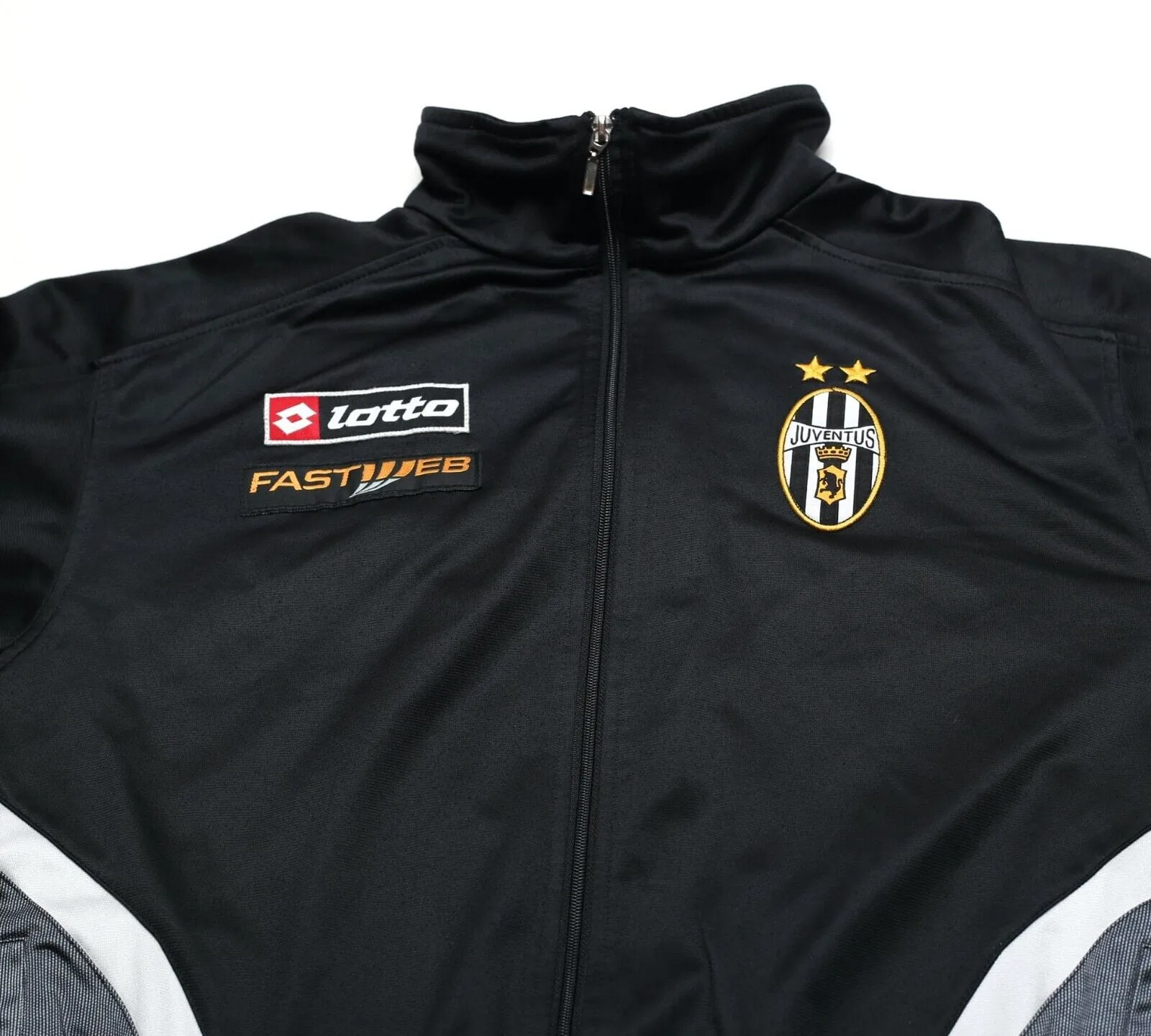 2002/03 JUVENTUS Vintage Lotto Track Top Jacket (S/M) Del Piero, Nedved Era