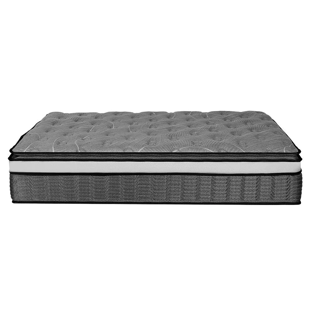 34cm Medium Firm Queen Mattress, Bamboo Fabric - Giselle Bedding