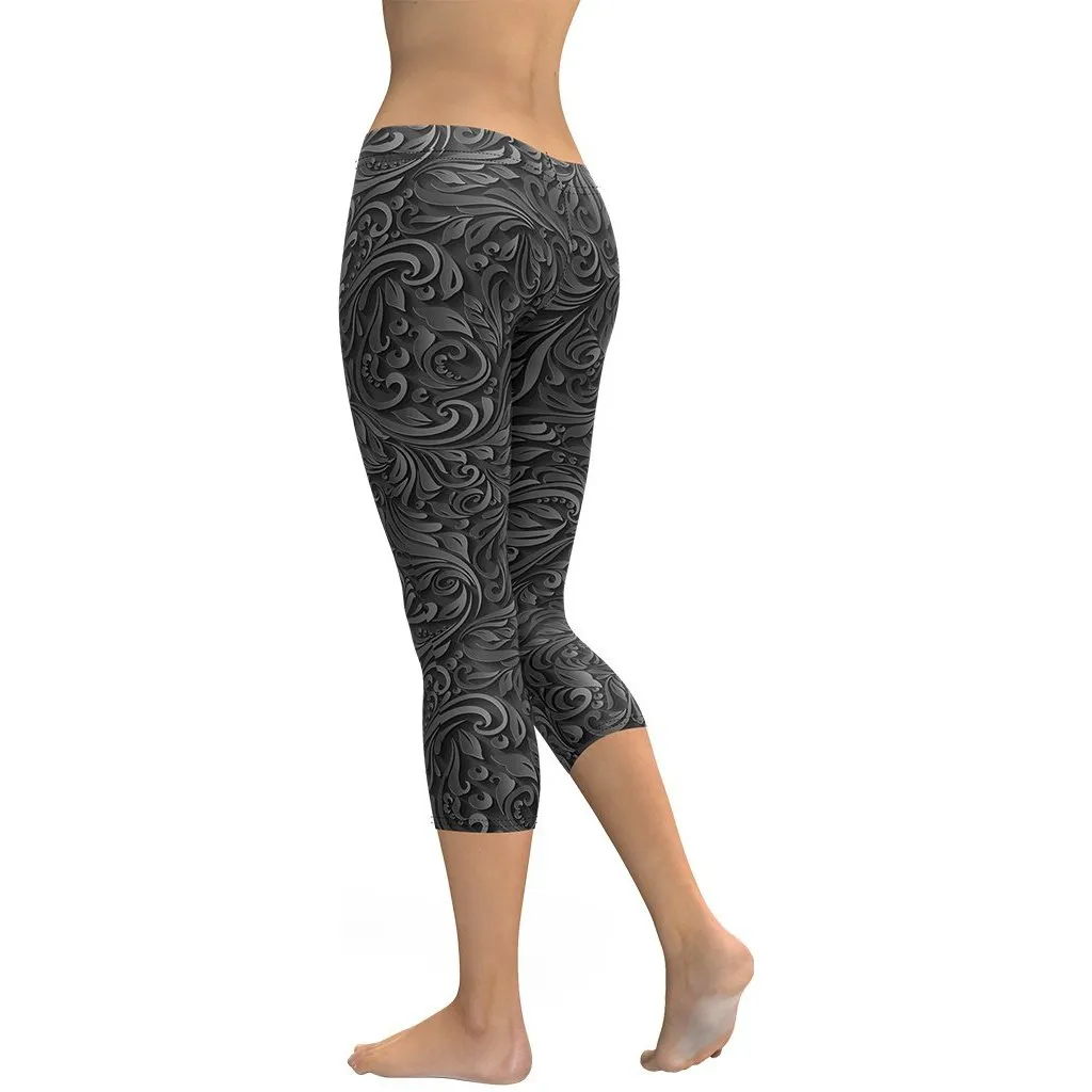 3D Art Deco Capris