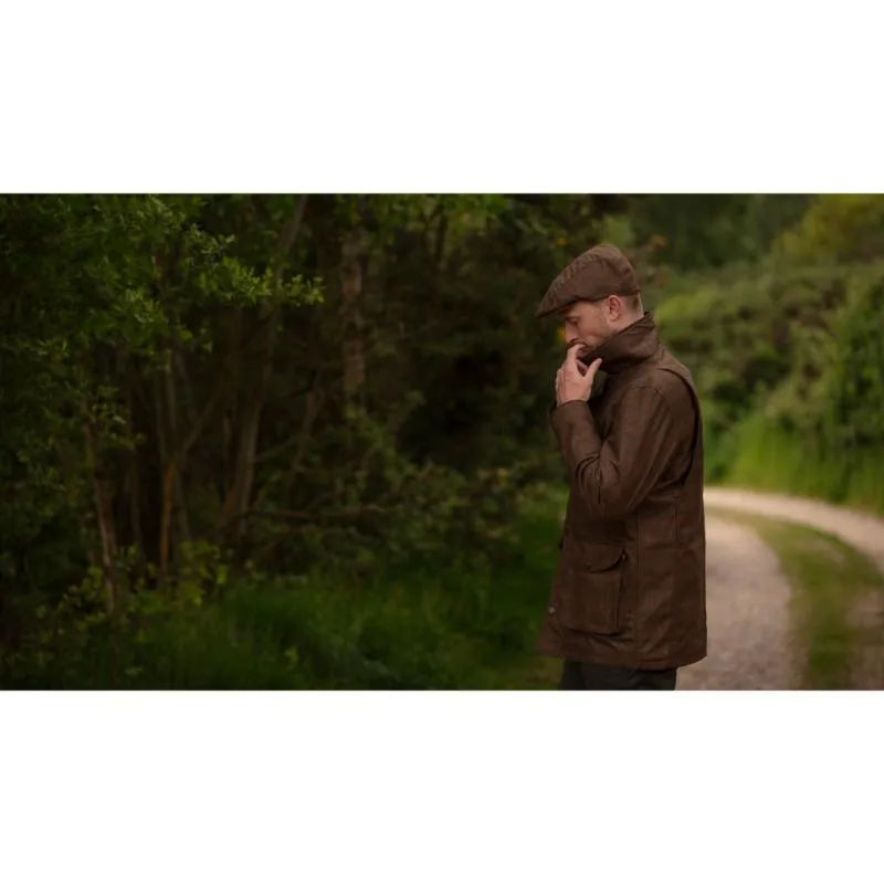 Alan Paine Didsmere Mens Waterproof Coat - Oak