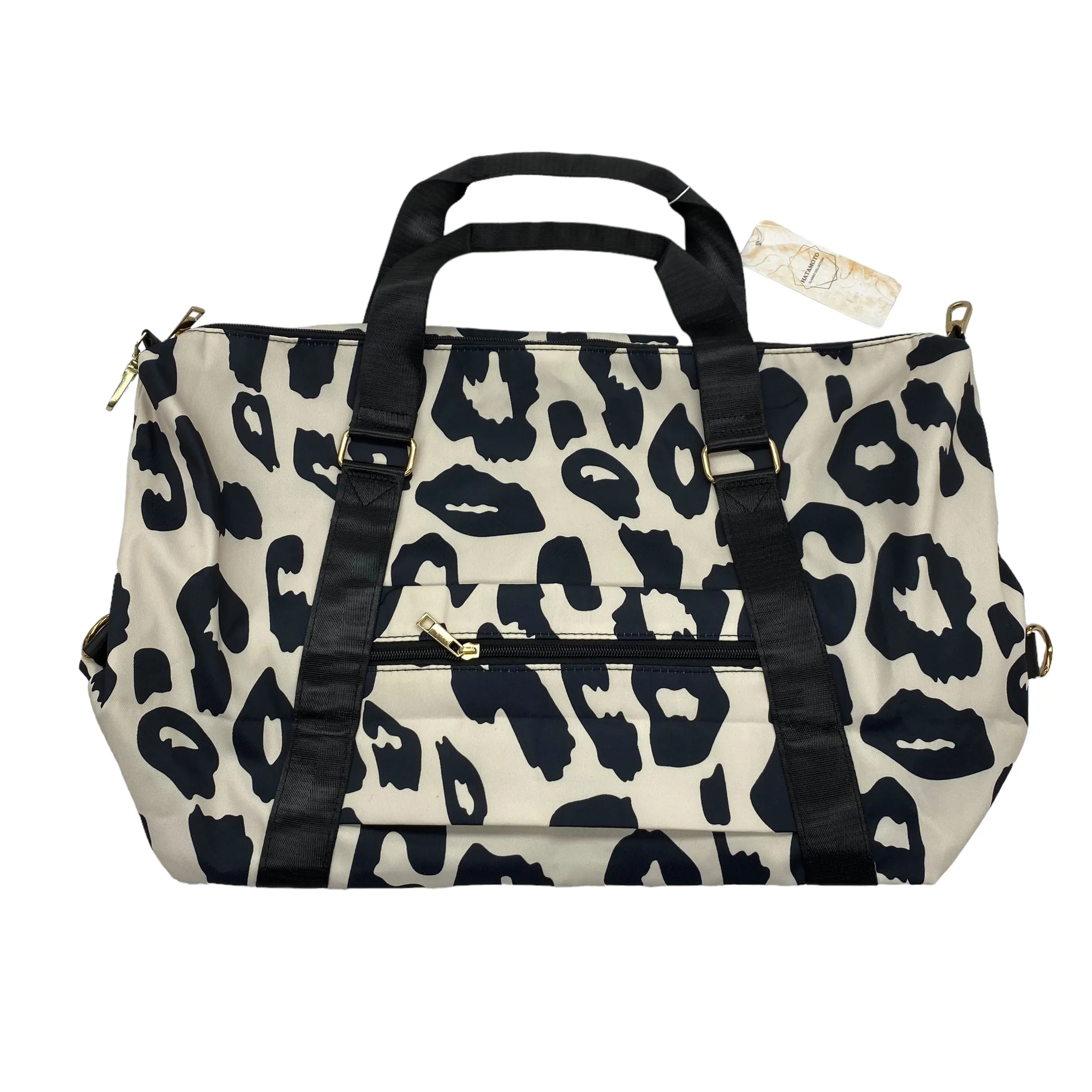 ANIMAL PRINT DUFFLE AND WEEKENDER by CLOTHES MENTOR Size:MEDIUM