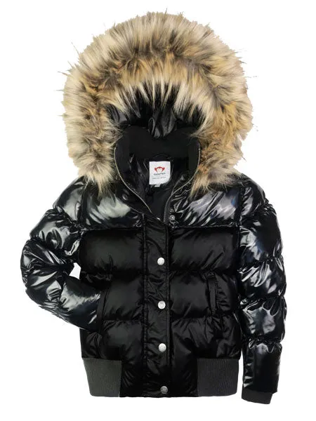 Appaman Kyla Puffer Coat Black Mix