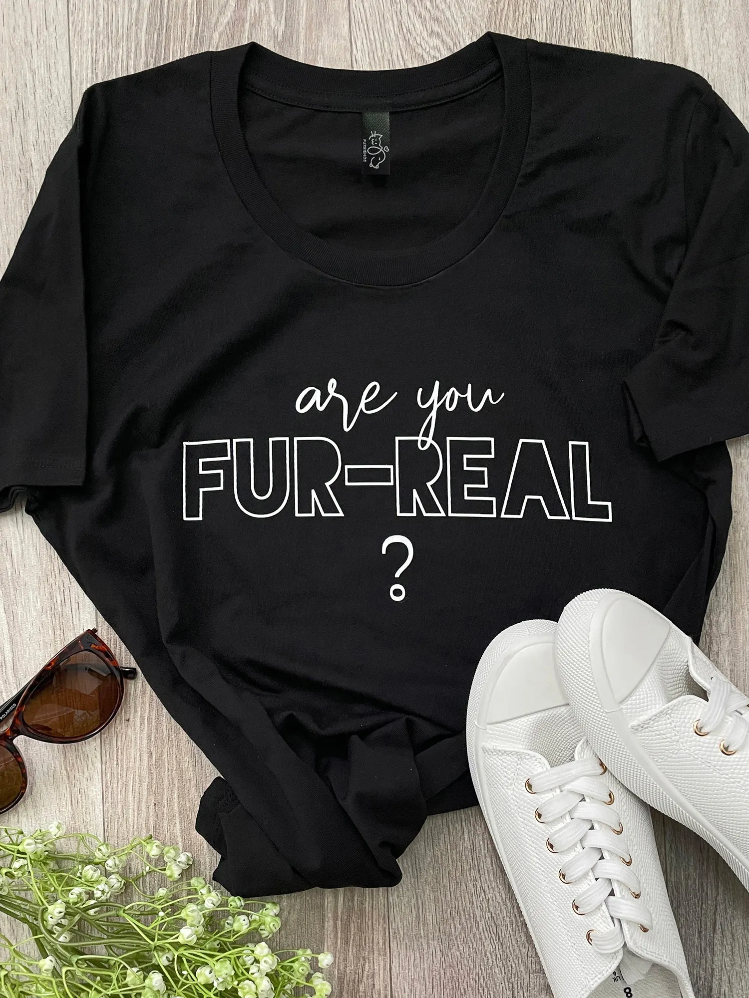 Are You Fur-Real? Chelsea Slim Fit Tee