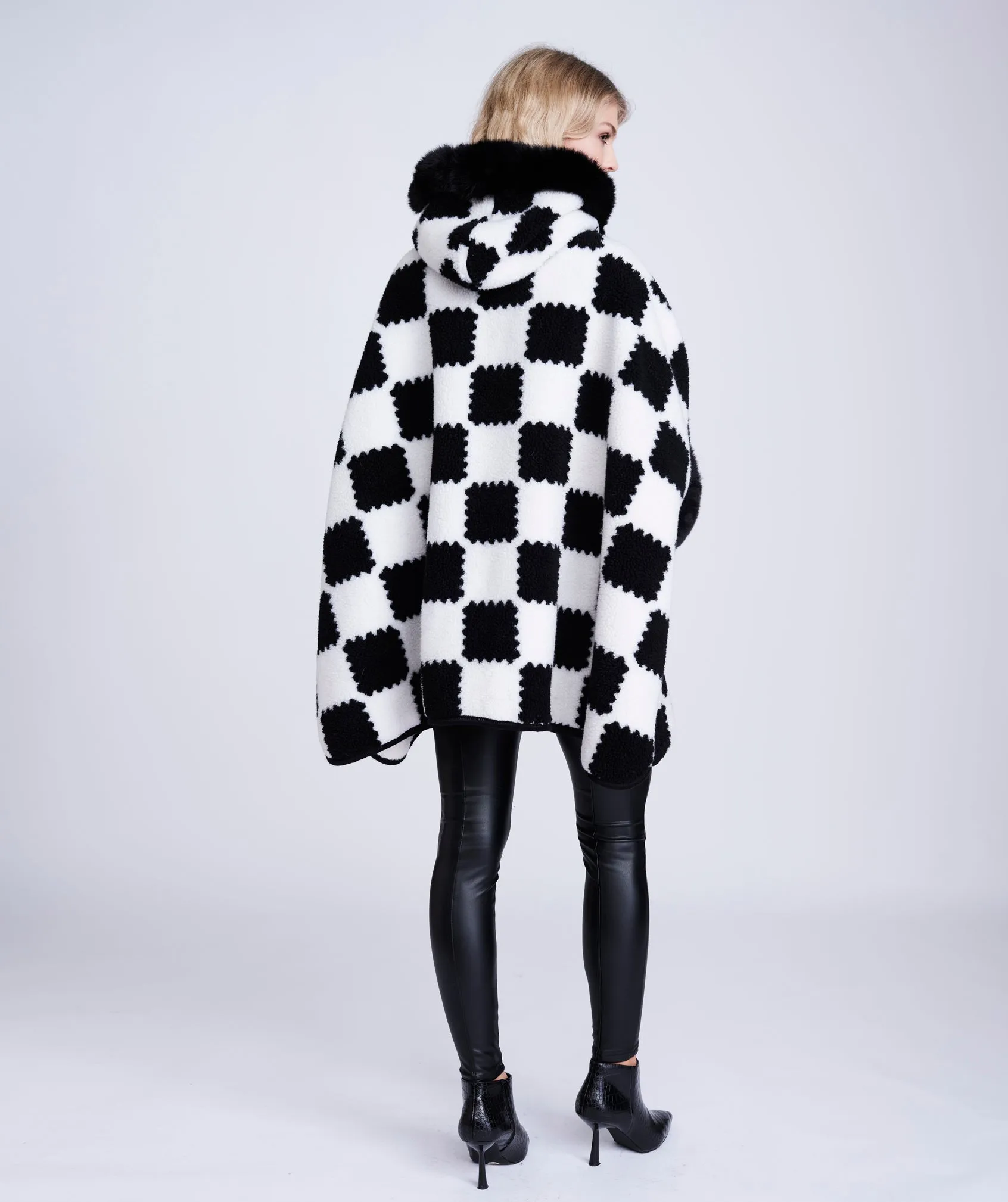 Ashlee Wrap - Black/Cream