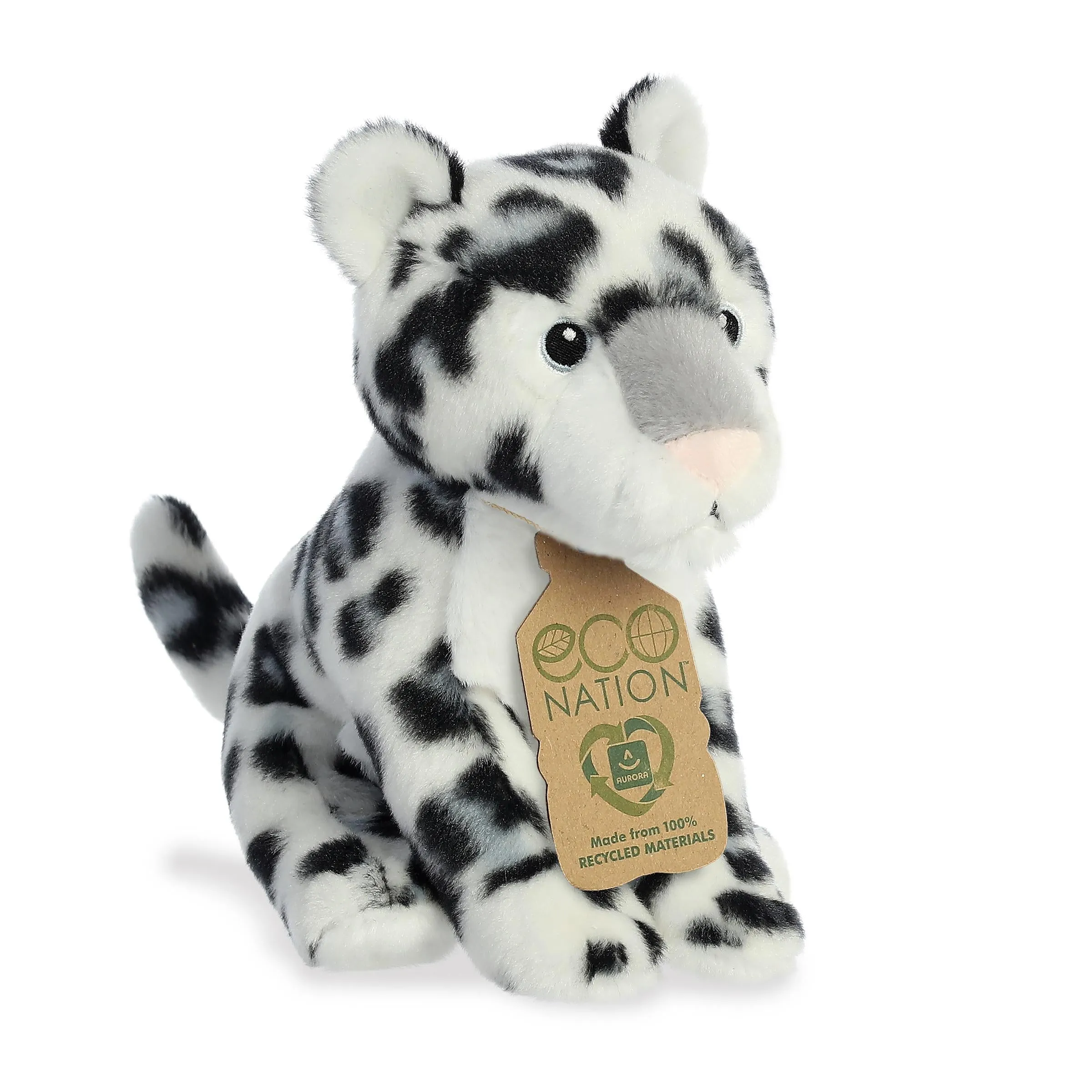 Aurora® - Eco Nation™ - 9" Snow Leopard