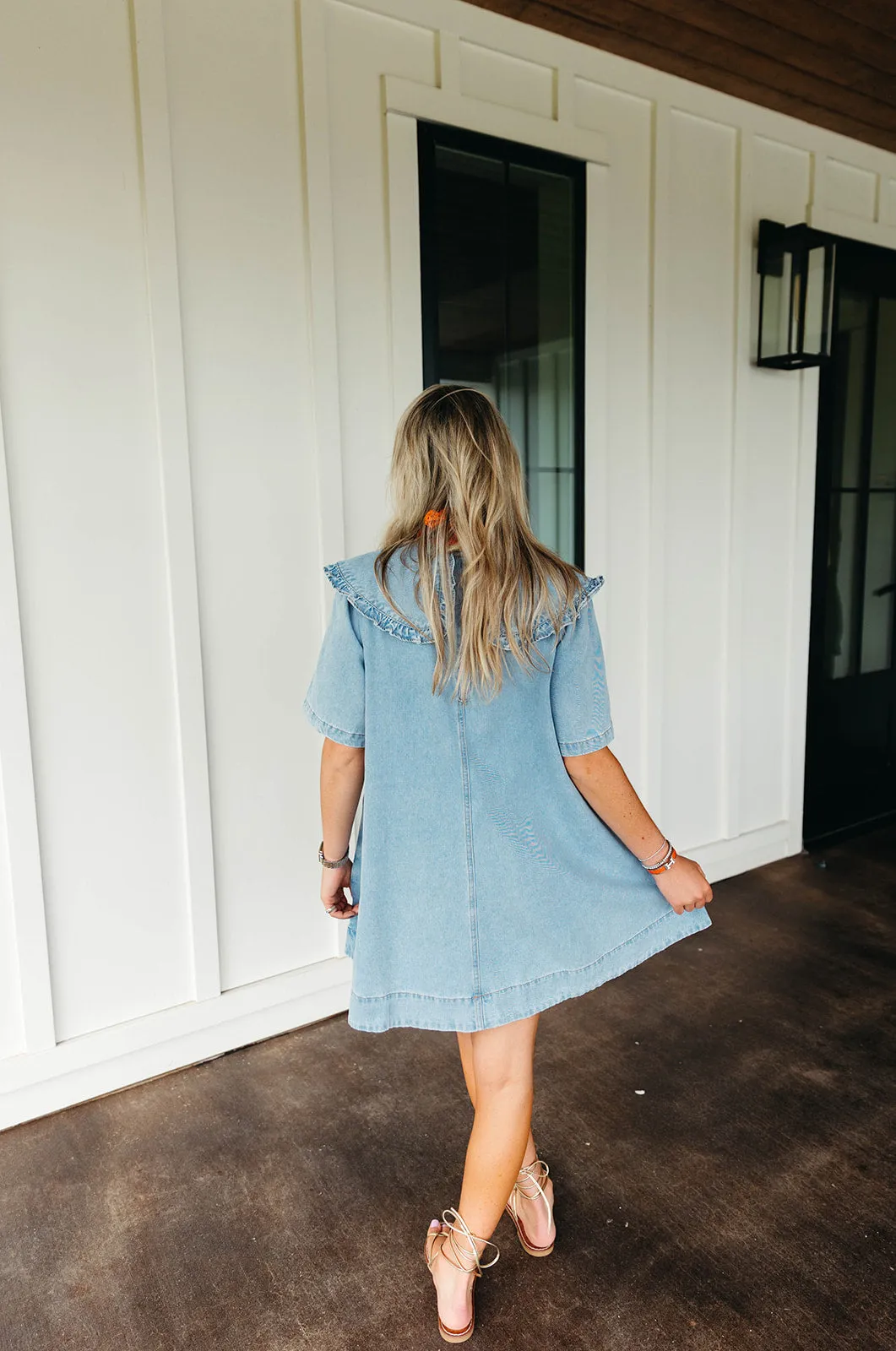 Bale Denim Dress - Lt Denim