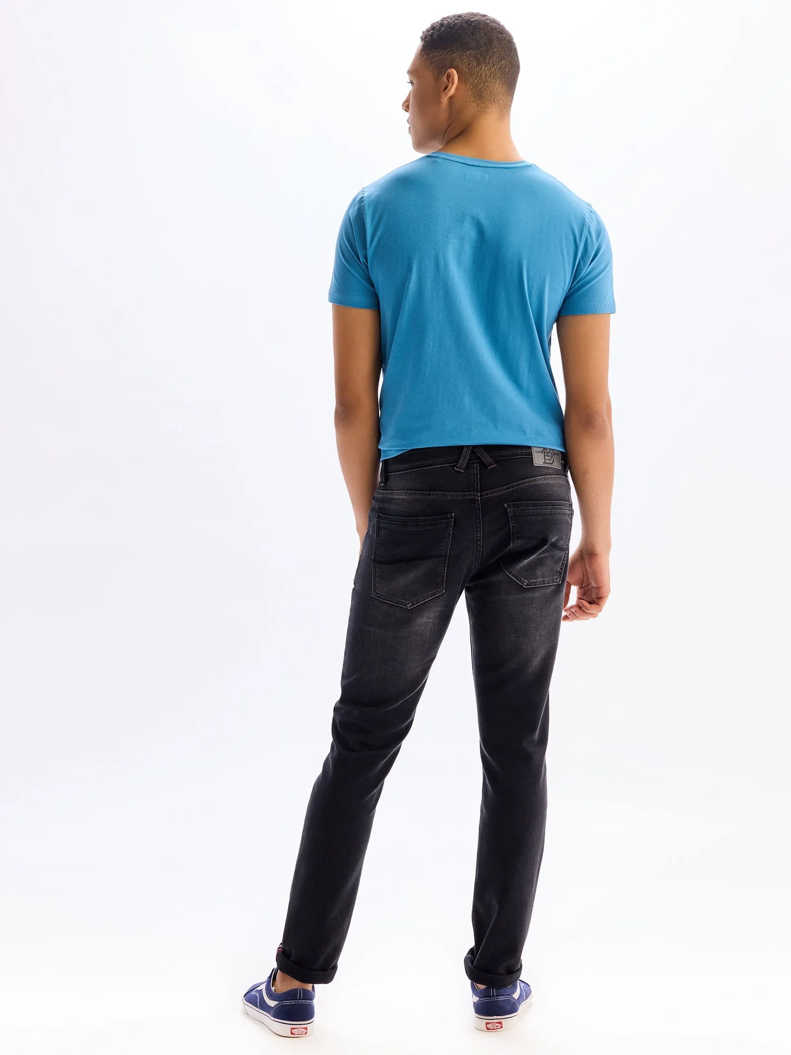 Black Slim Fit Stretch Jeans