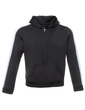 Black Track Top - M