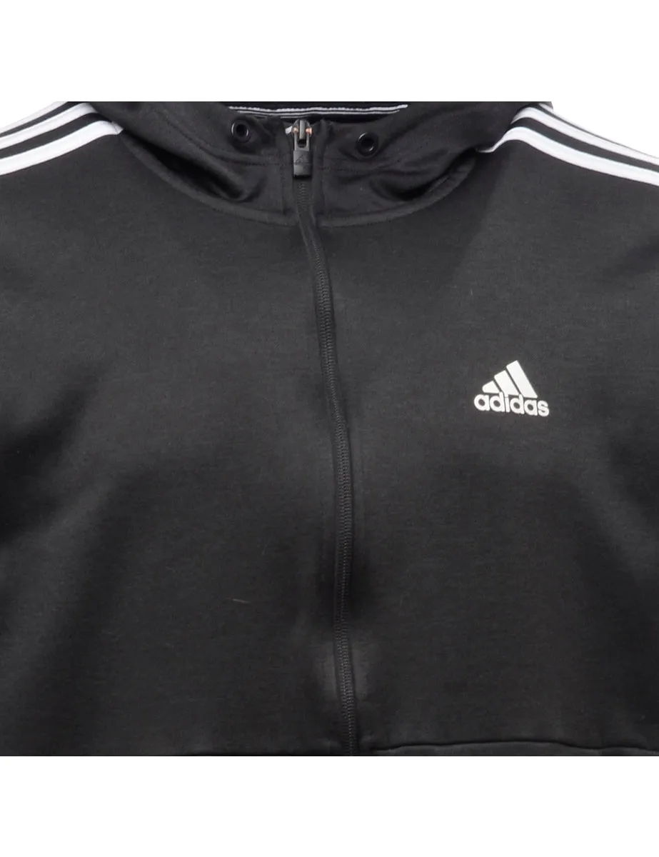 Black Track Top - S