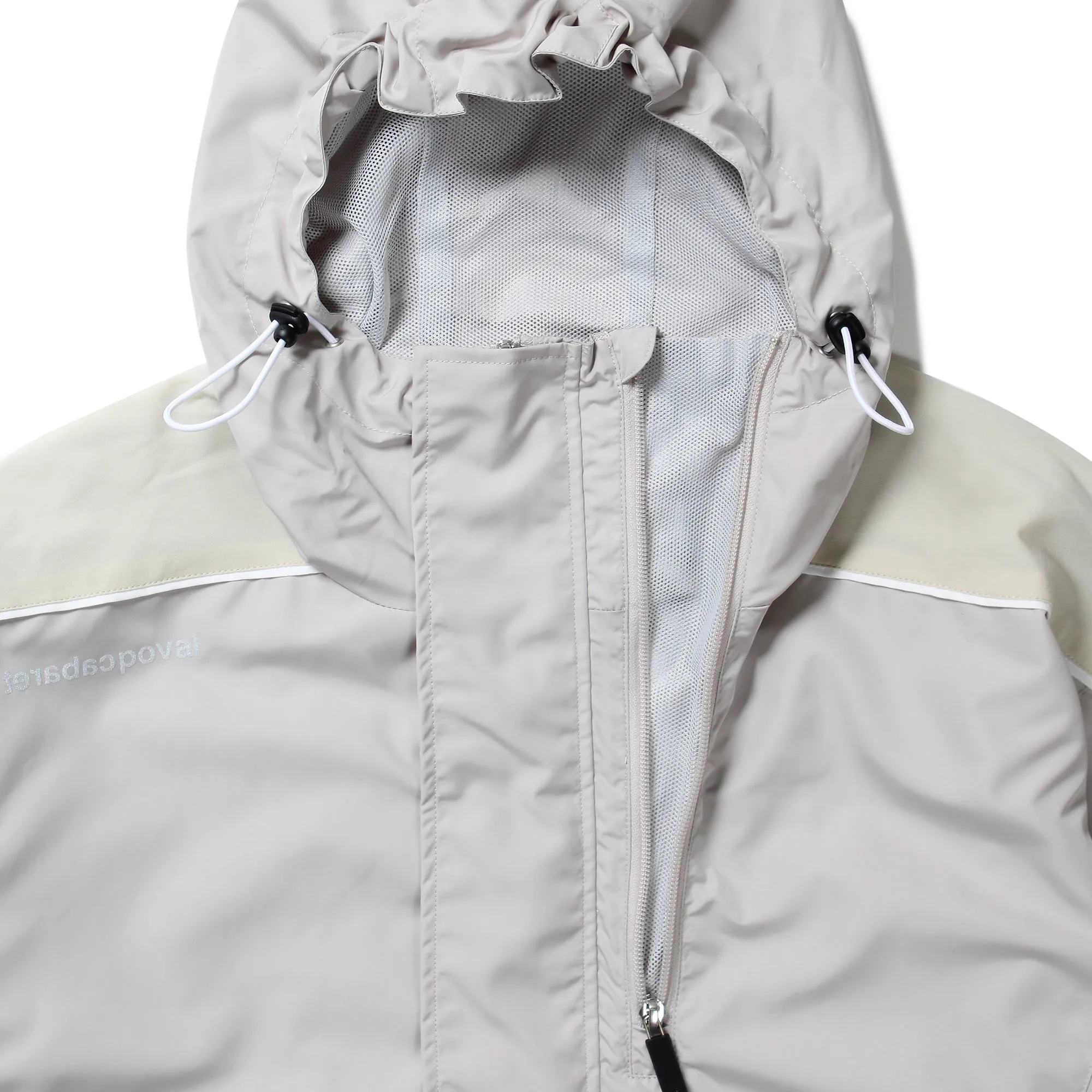 Breathable Hooded Track Jacket (Lt.Grey)