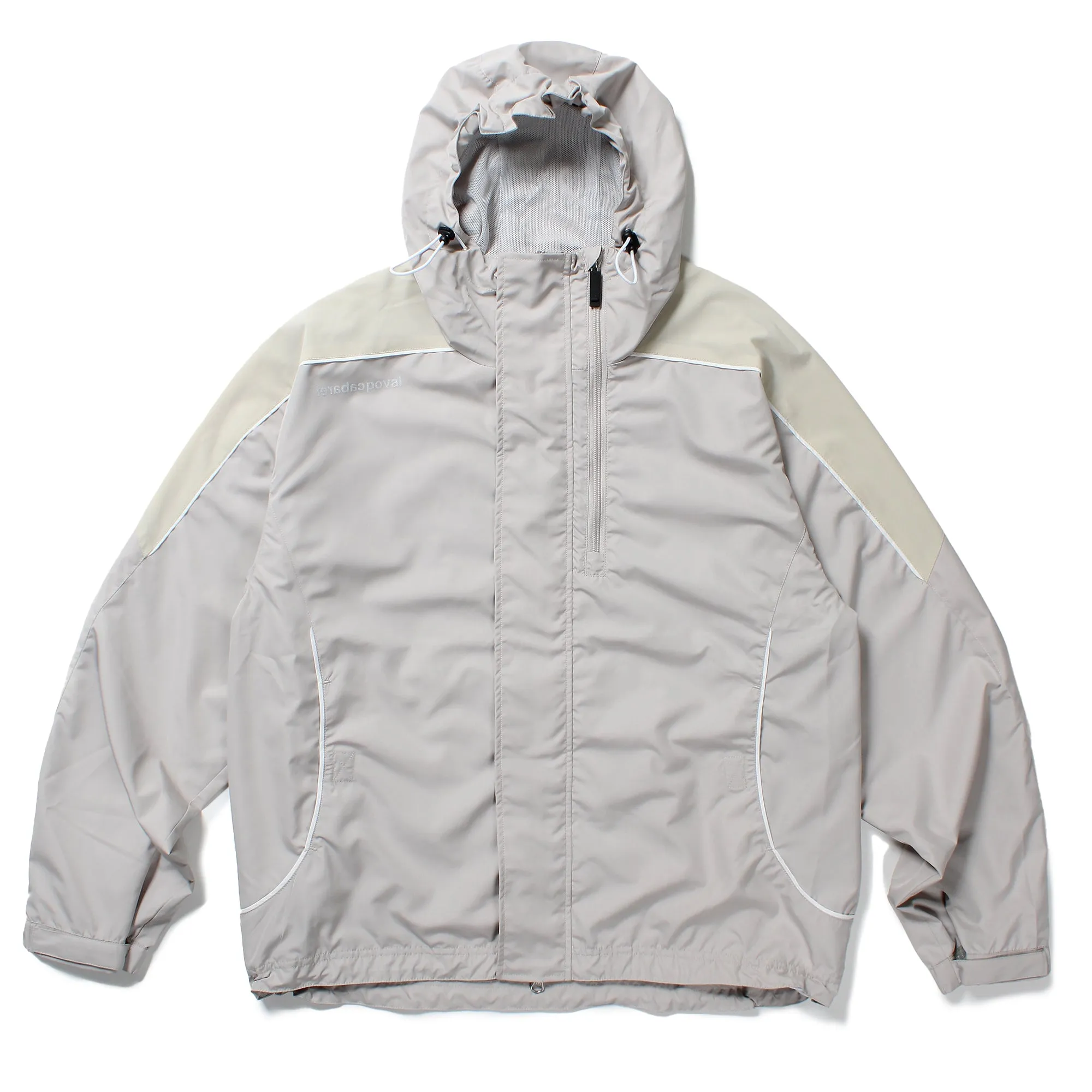 Breathable Hooded Track Jacket (Lt.Grey)