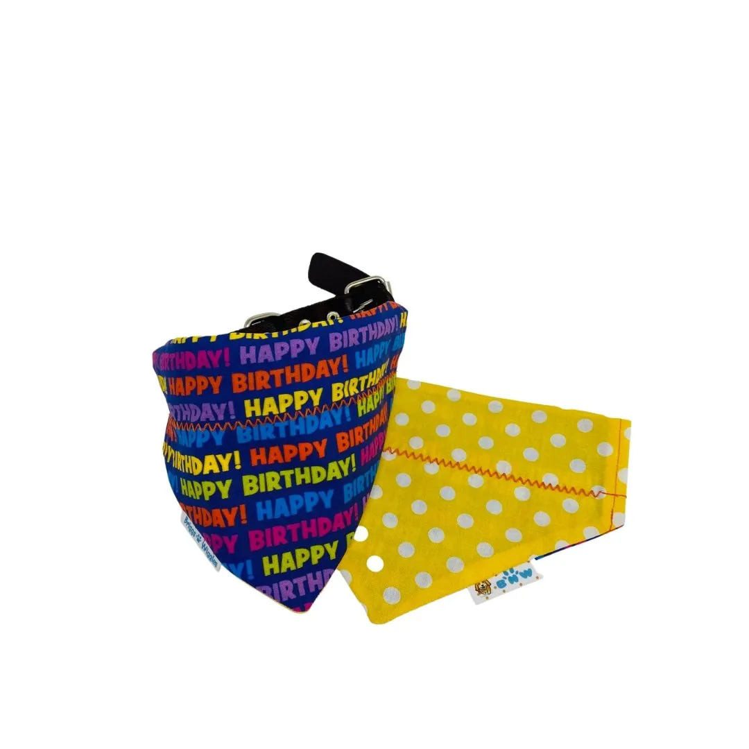 Bright & Happy Birthday Dog Bandana