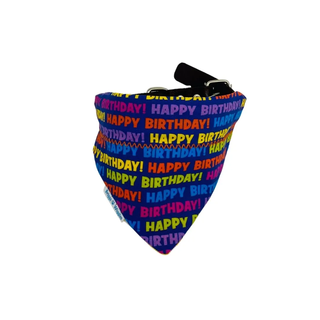 Bright & Happy Birthday Dog Bandana