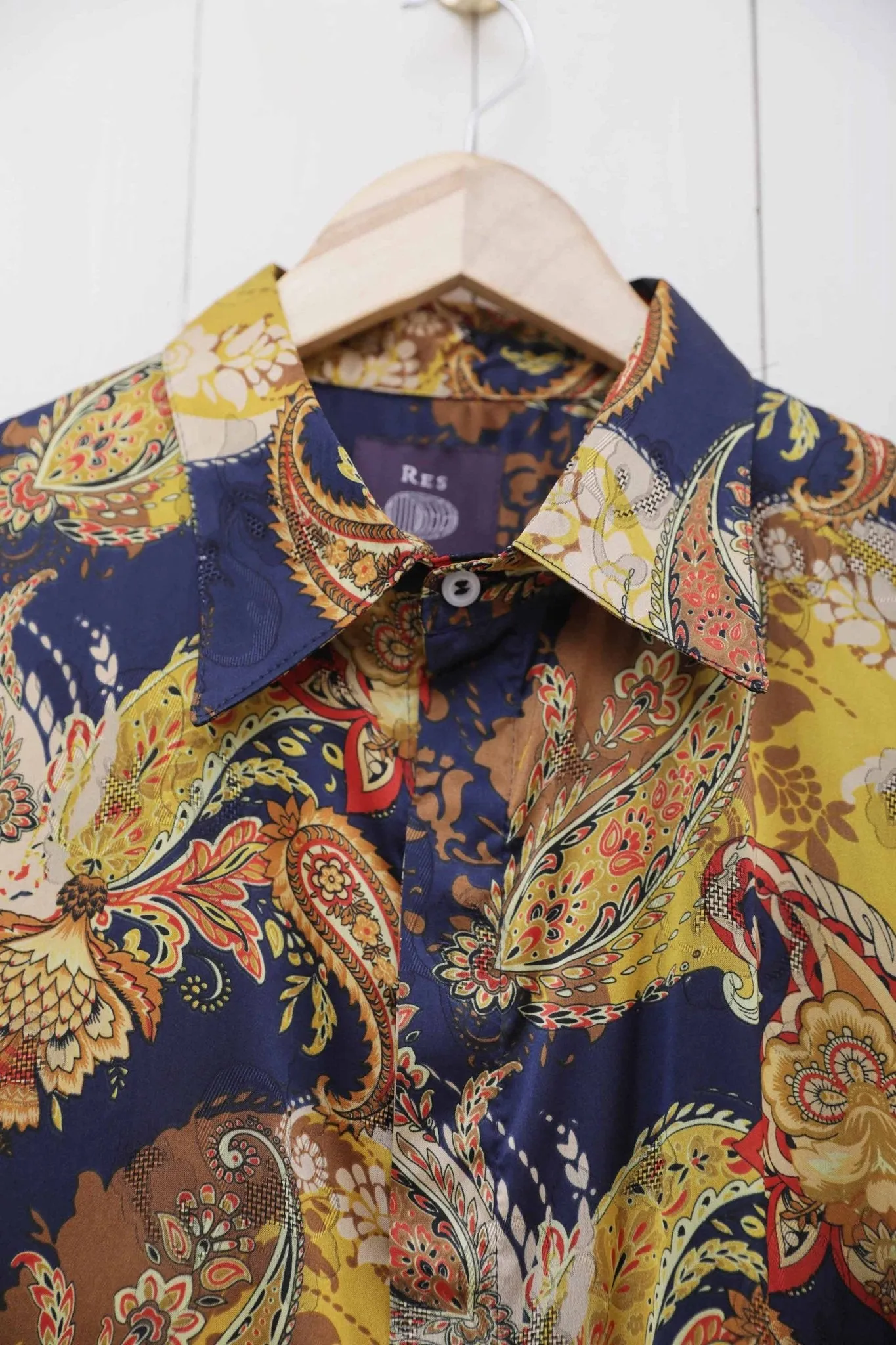 Button Down Silk Kaftan