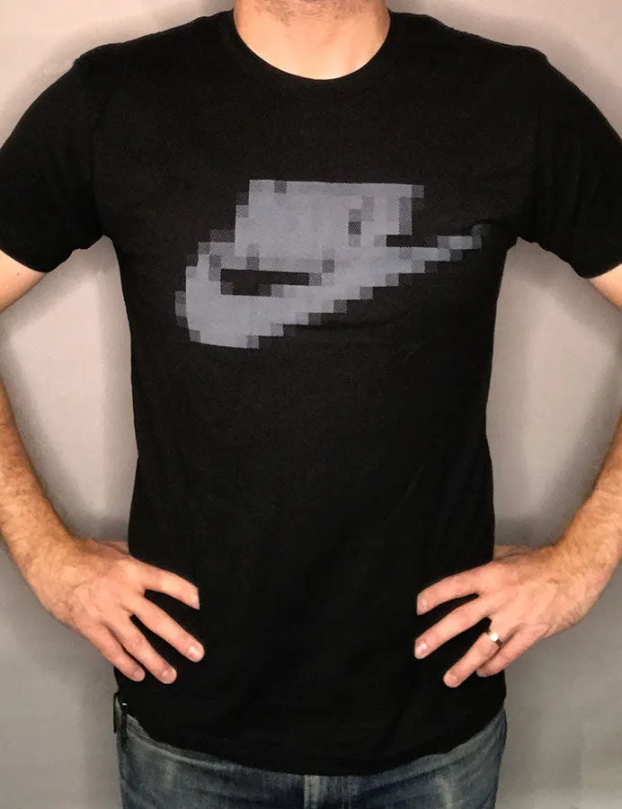 Censored Rap Video shirt: Grey On Black edition