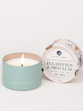 Chayce & Zach Wedding Registry - Eucalyptus & Mint Leaf Pet Odor Eliminating Candle