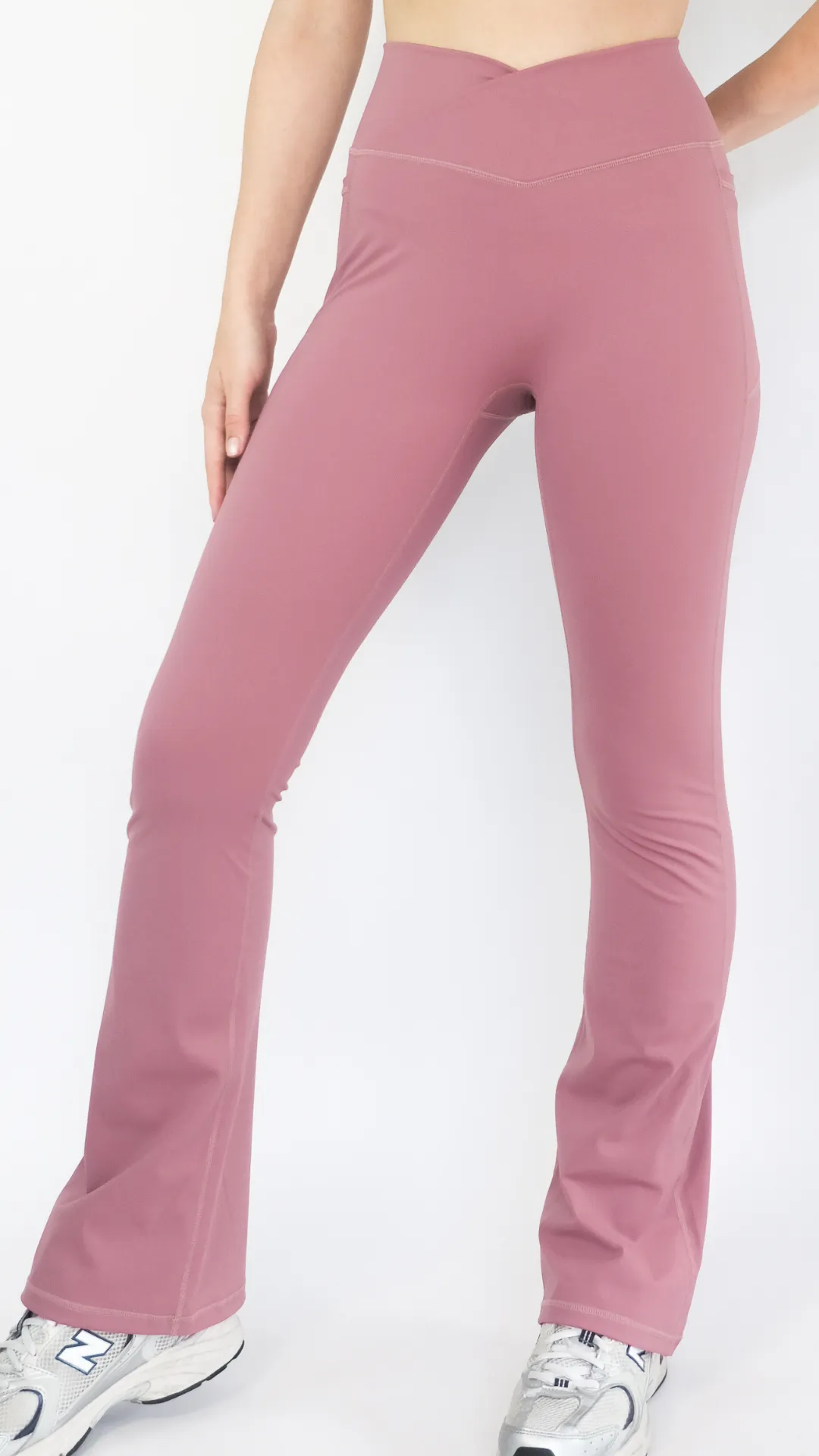 CURVE TOP FLARE LEGGINGS