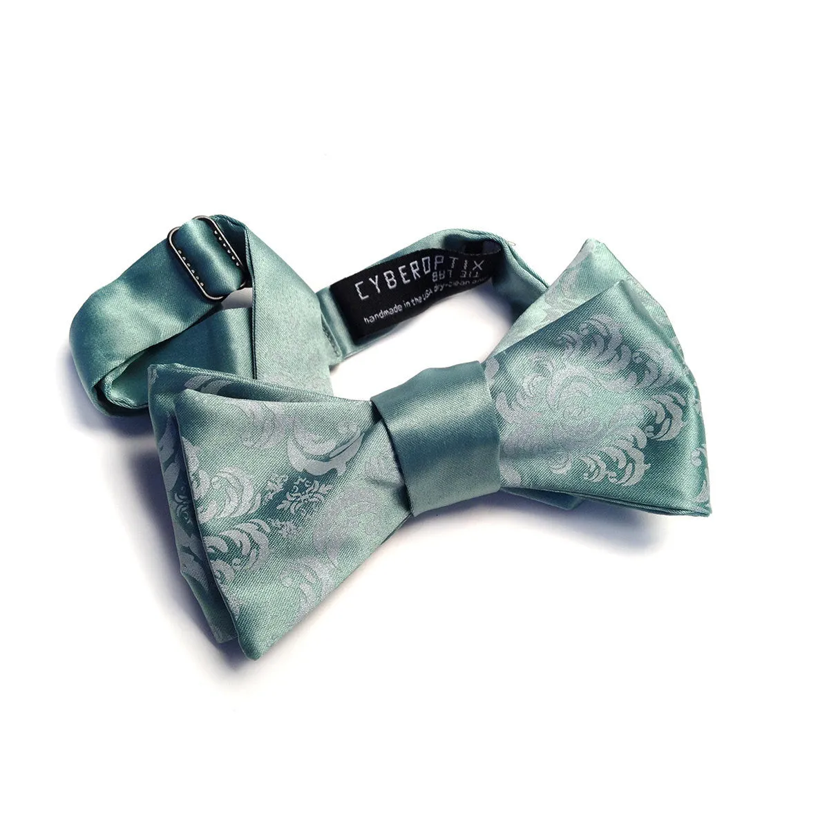 Damask Print Bow Tie