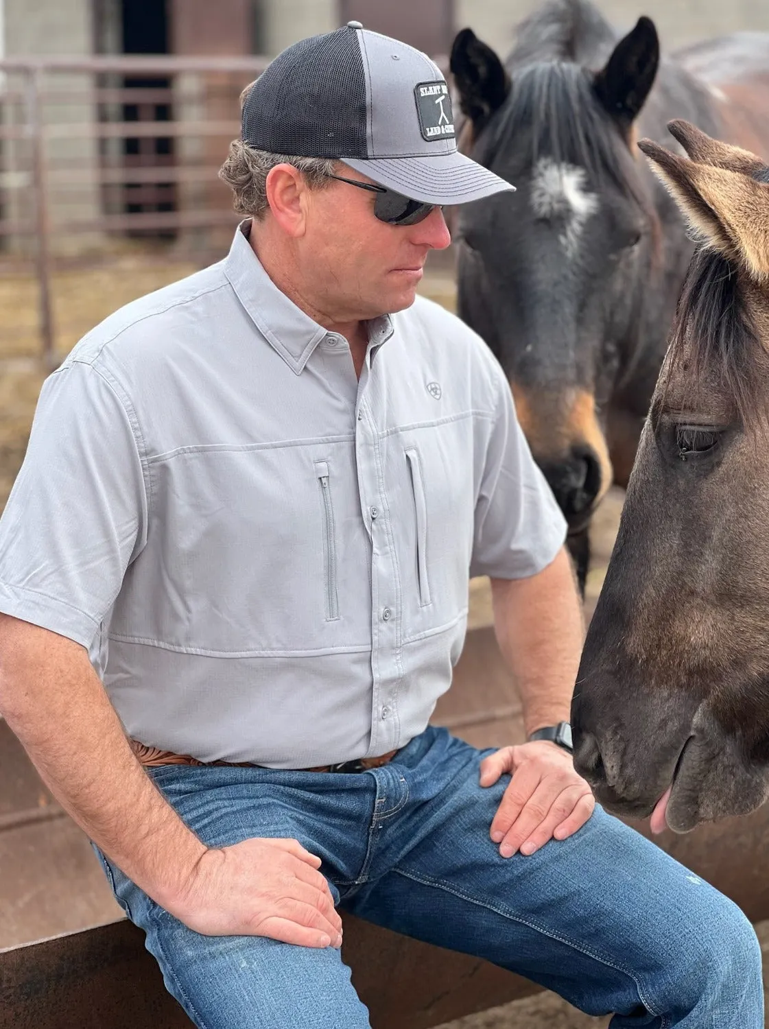 Daniel Grey VentTek Classic Fit Shirt by Ariat