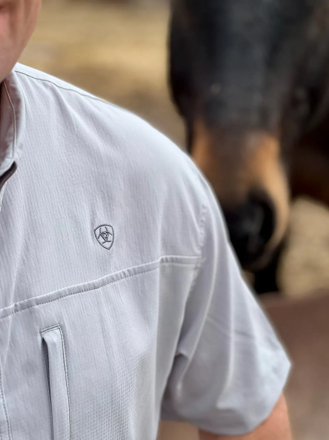 Daniel Grey VentTek Classic Fit Shirt by Ariat