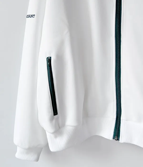 DESCENDANT/CLUB TRACK JACKET (WHITE)