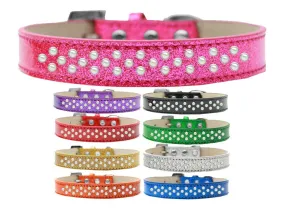 Dog, Puppy & Pet Ice Cream  Collar, "Pearl Rimsets Sprinkles"