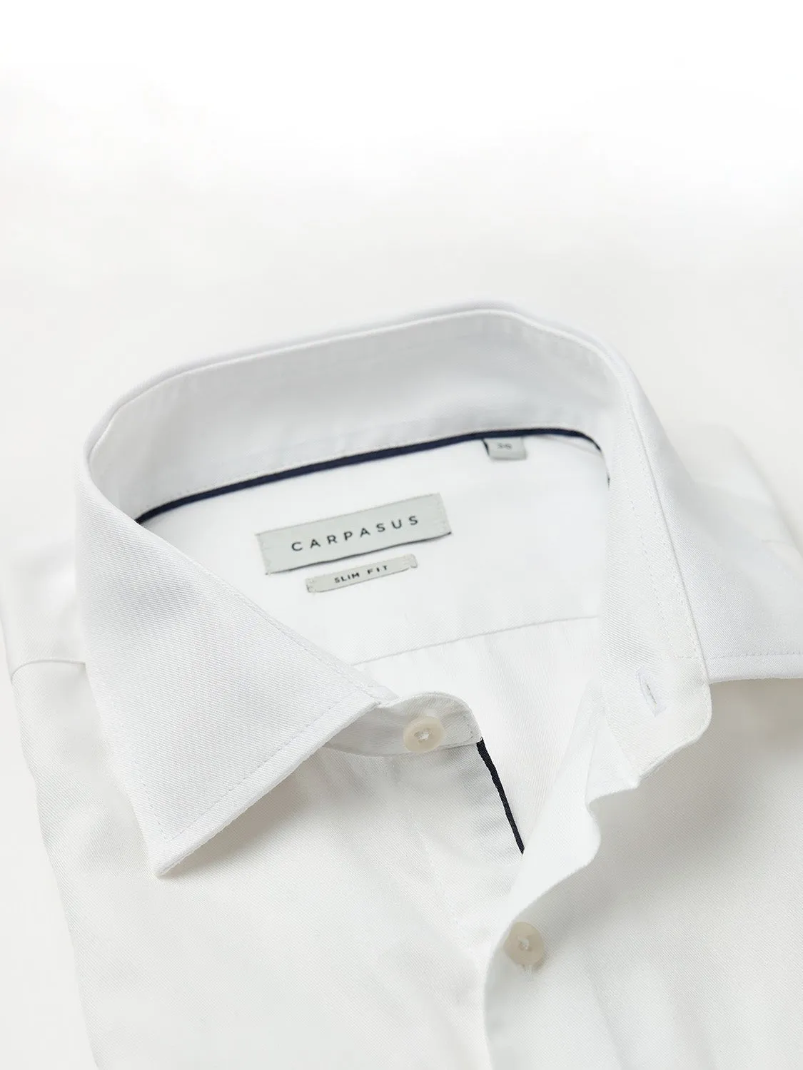 Dress Shirt Slim Fit Madeira White