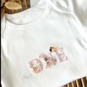 Fairy First Birthday Vest