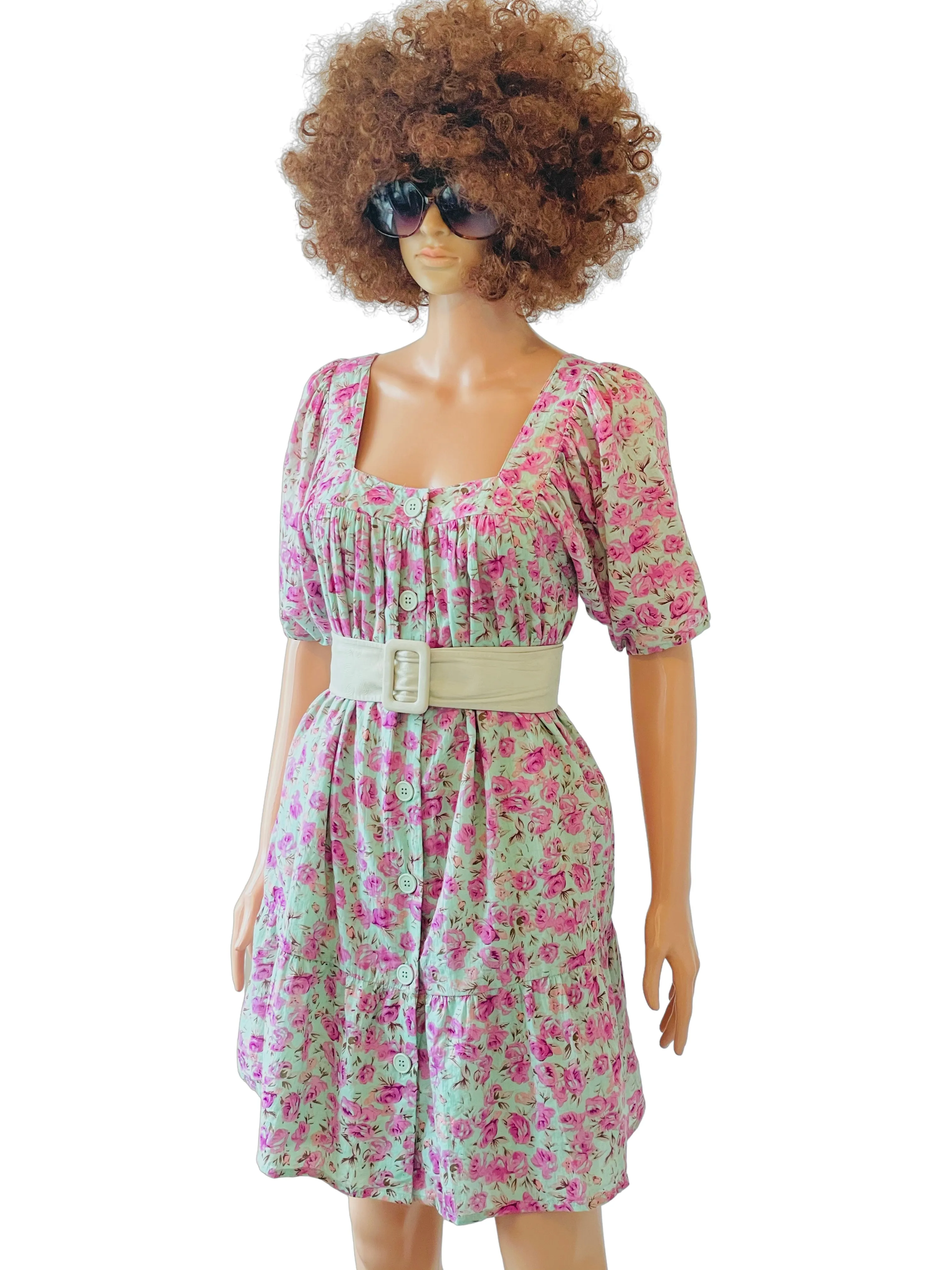 Floral Smock Summer Dress