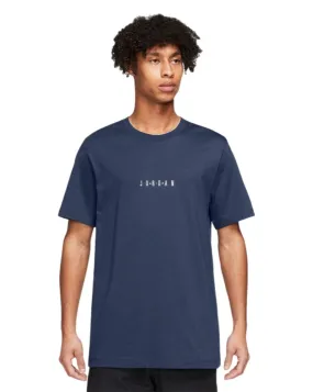 Jordan Embroidered Jordan Air Tee - Midnight Navy