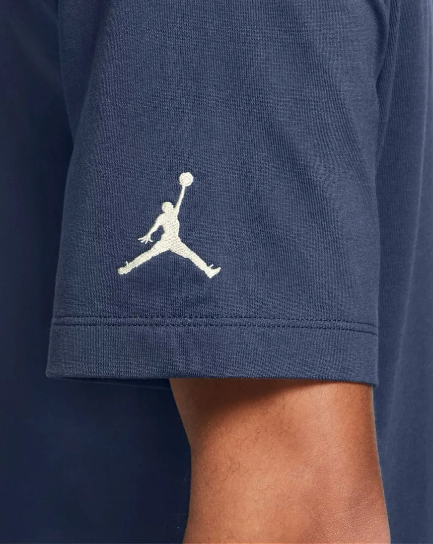 Jordan Embroidered Jordan Air Tee - Midnight Navy