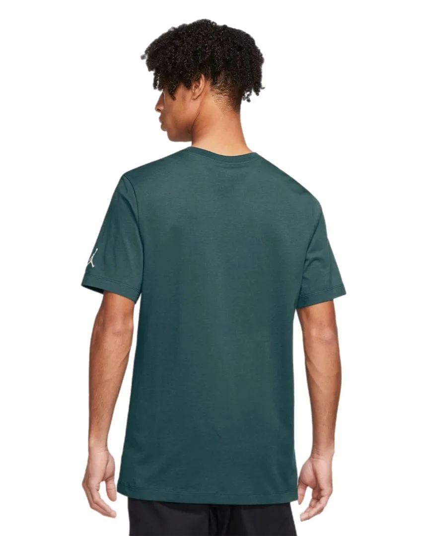 Jordan Embroidered Jordan Air Tee - Oxidized Green