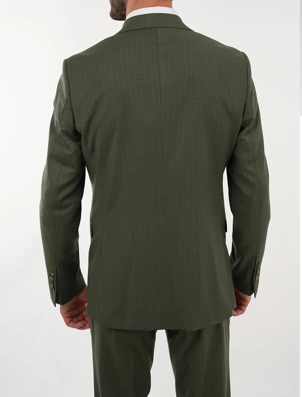 Khaki Slim Fit Groom Wedding Suit for Men by GentWith.com