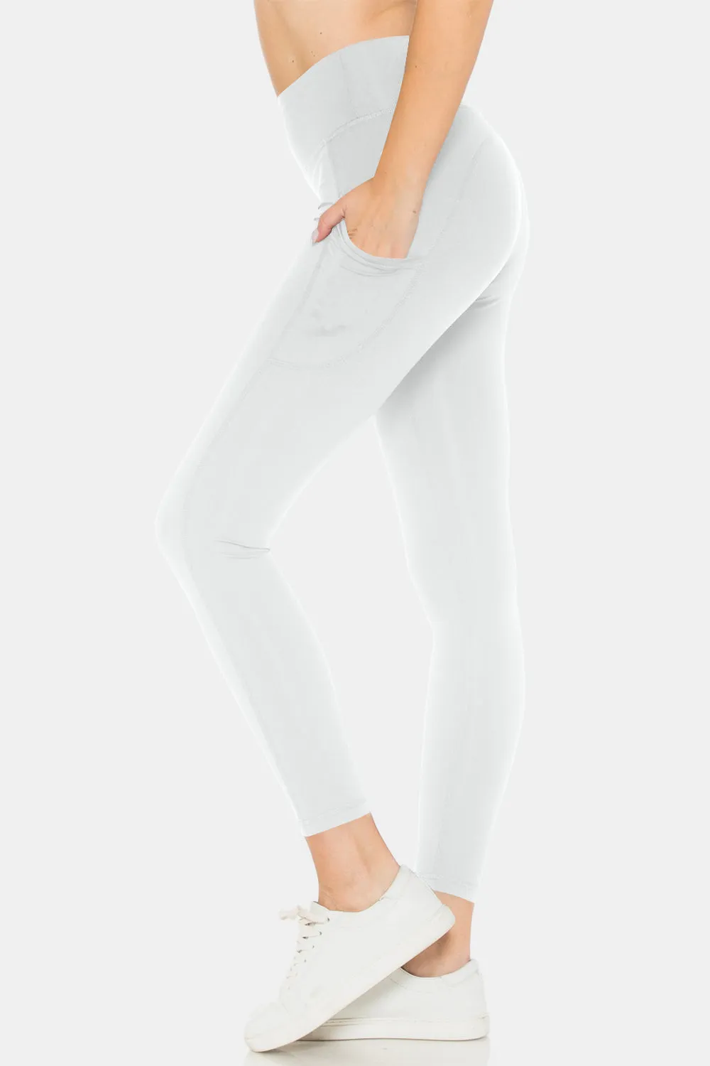 Leggings Depot High Waist Leggings with Pockets