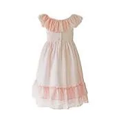 Light Pink Clip Dot Toddler Dress