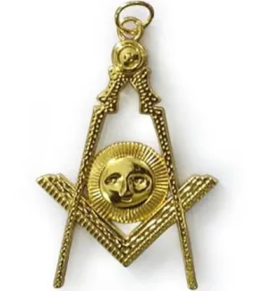 Masonic Gold Collar Jewel - Senior Deacon