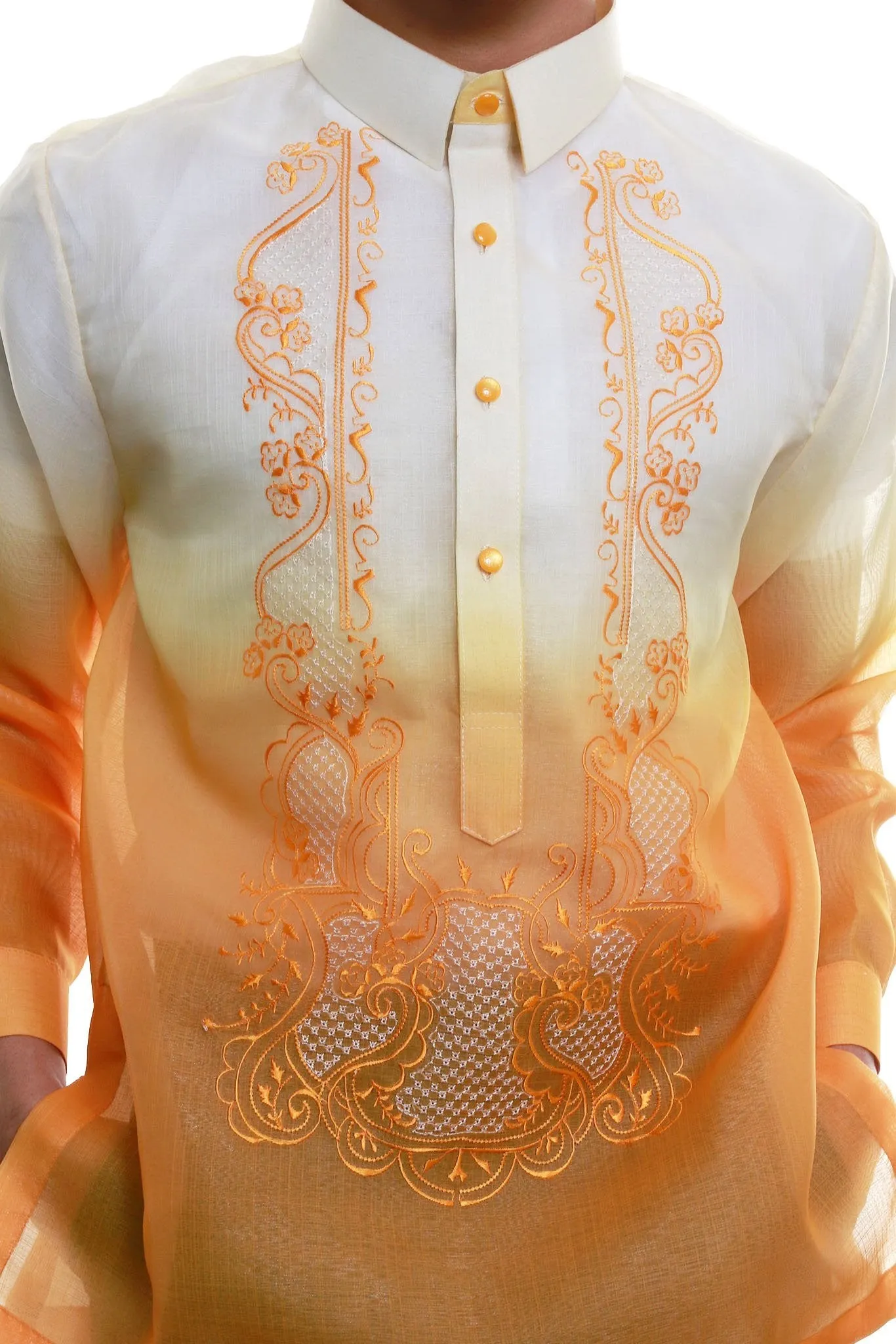 MC06 - MADE-TO-ORDER - Cocoon Pina Barong Tagalog Gold