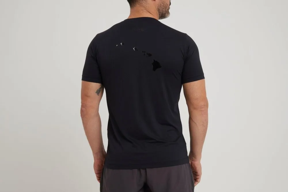 Men's Dri-Fit T-Shirt with LILIKOI logo - BLACK