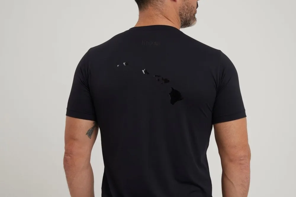 Men's Dri-Fit T-Shirt with LILIKOI logo - BLACK