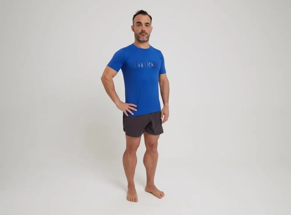 Men's Dri-Fit T-Shirt with LILIKOI logo - ROYAL BLUE