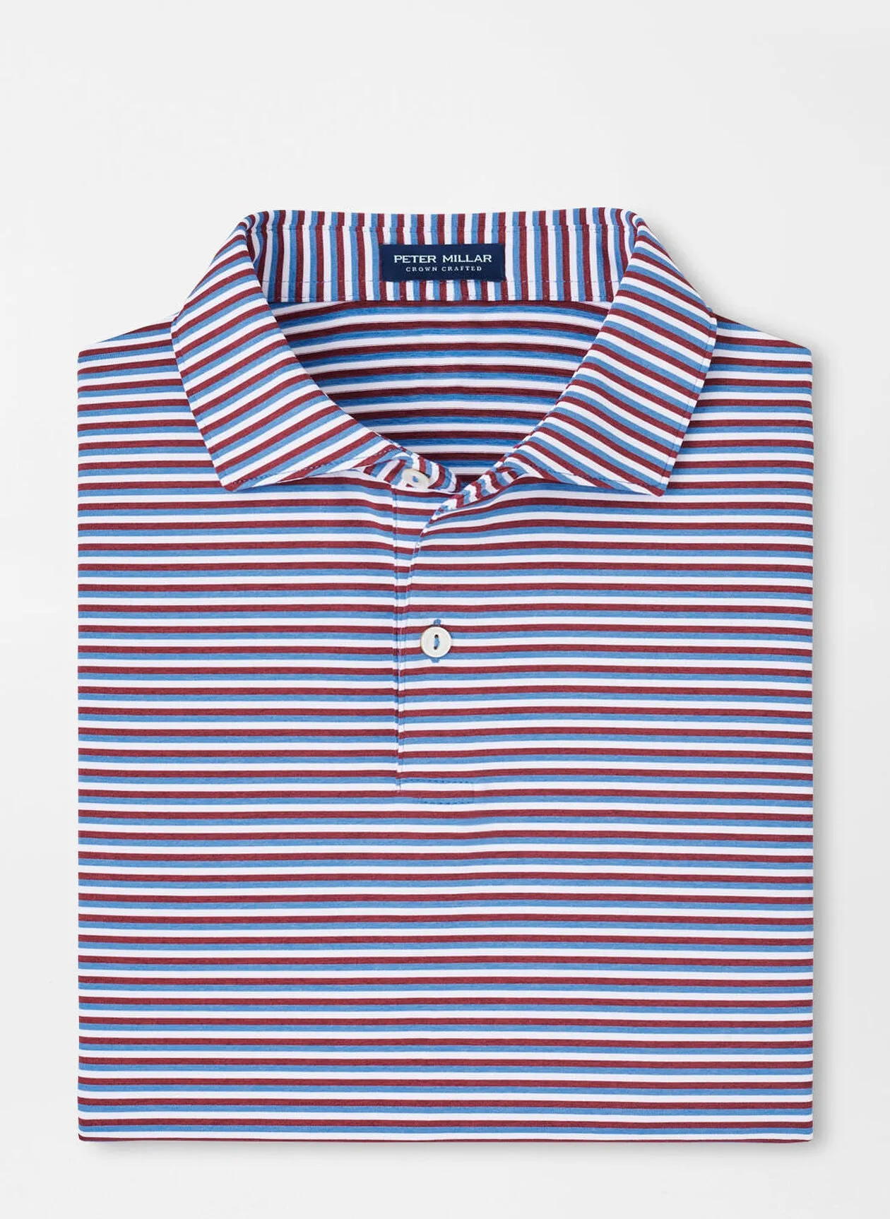 Milton Performance Jersey Polo Brook Blue