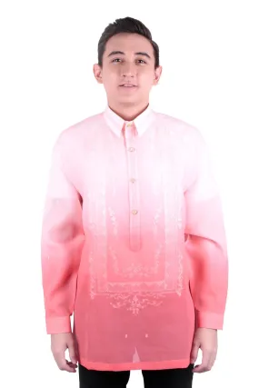 MJ22 - Jusi Barong Tagalog Monochromatic Pomelo