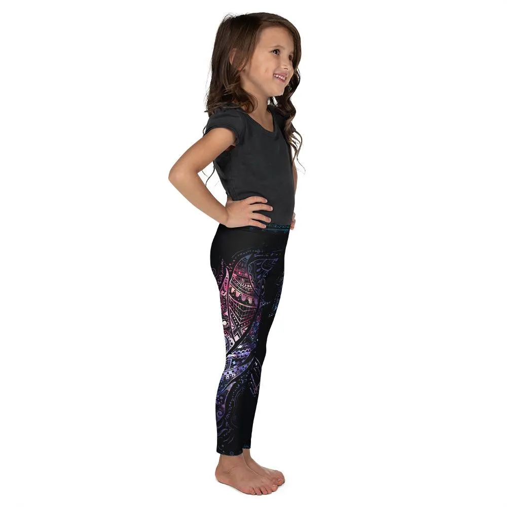 Mystic Feather Kid's Leggings