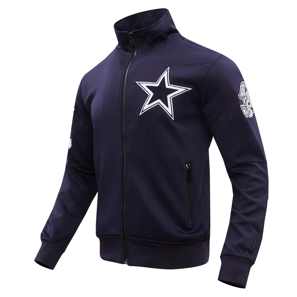 NFL DALLAS COWBOYS CLASSIC MEN'S DK TRACK JACKET (MIDNIGHT NAVY)