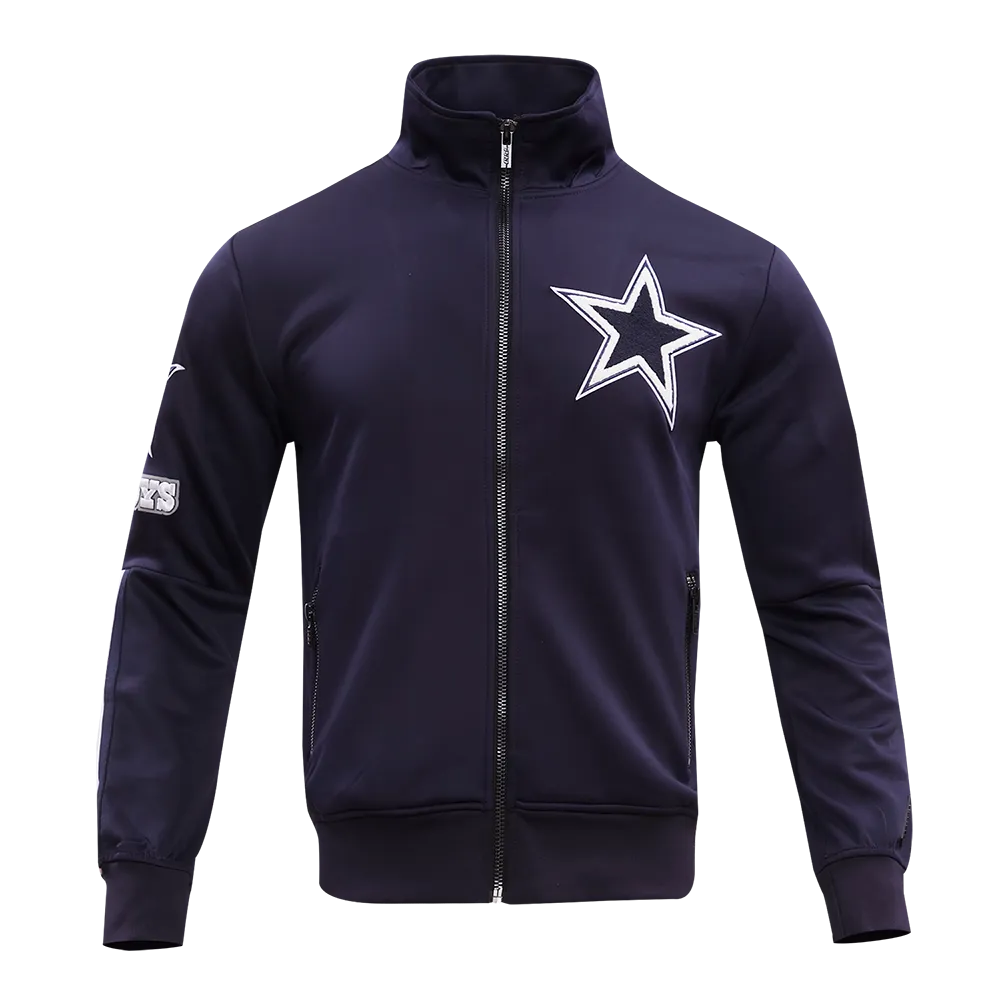 NFL DALLAS COWBOYS CLASSIC MEN'S DK TRACK JACKET (MIDNIGHT NAVY)