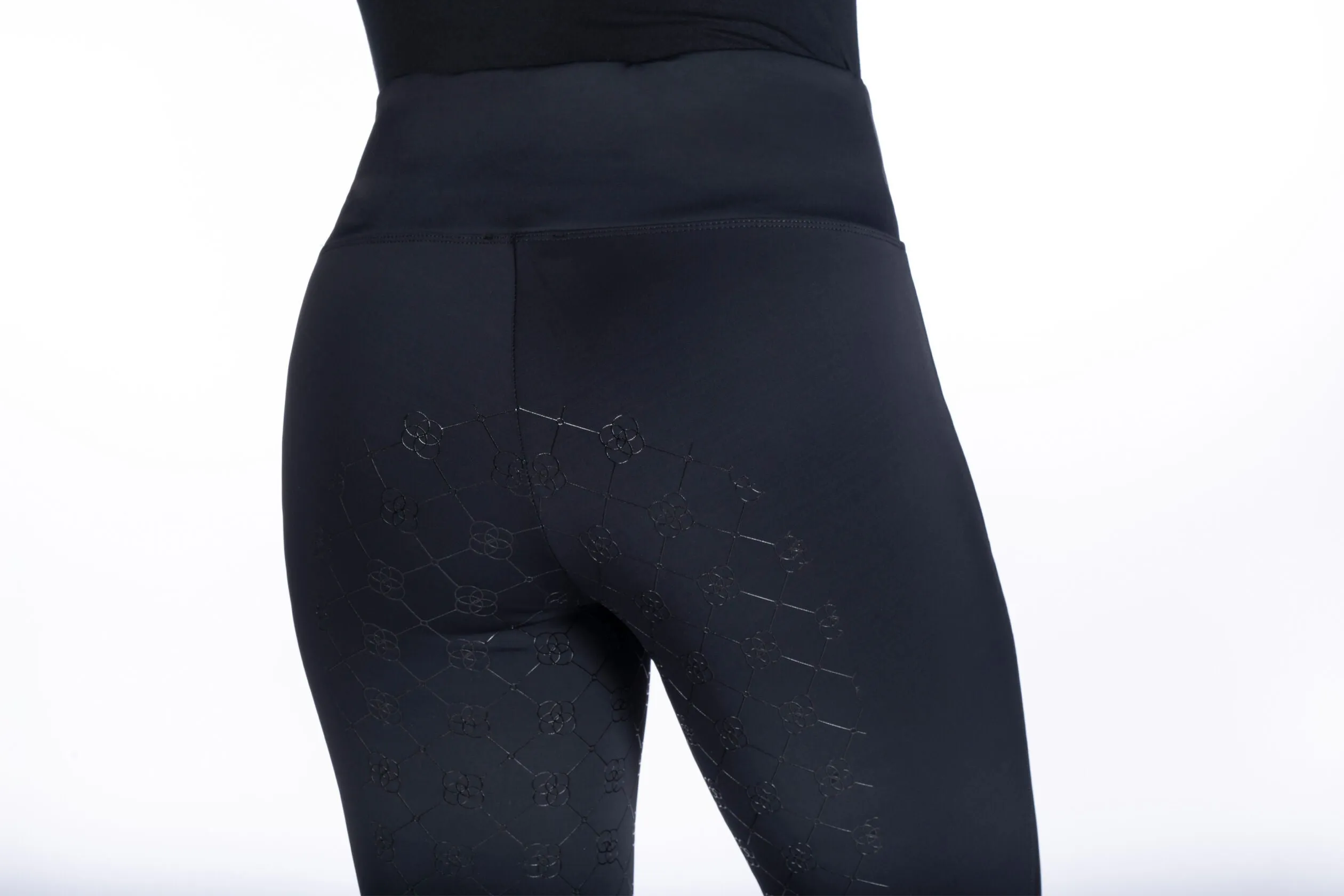 Riding Leggings Edinburgh Mesh with Silicone Full Seat