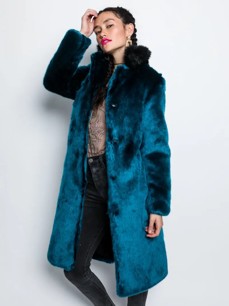 Royal Wolf Luxe Calf Length Faux Fur Coat | Women's